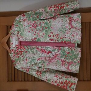 RAFAEL Women's Floral Vintage Romantic Boutique Style Blazer Size 6